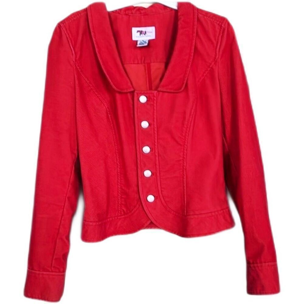 Armani Exchange distressed aged size Medium pinwale corduroy jacket